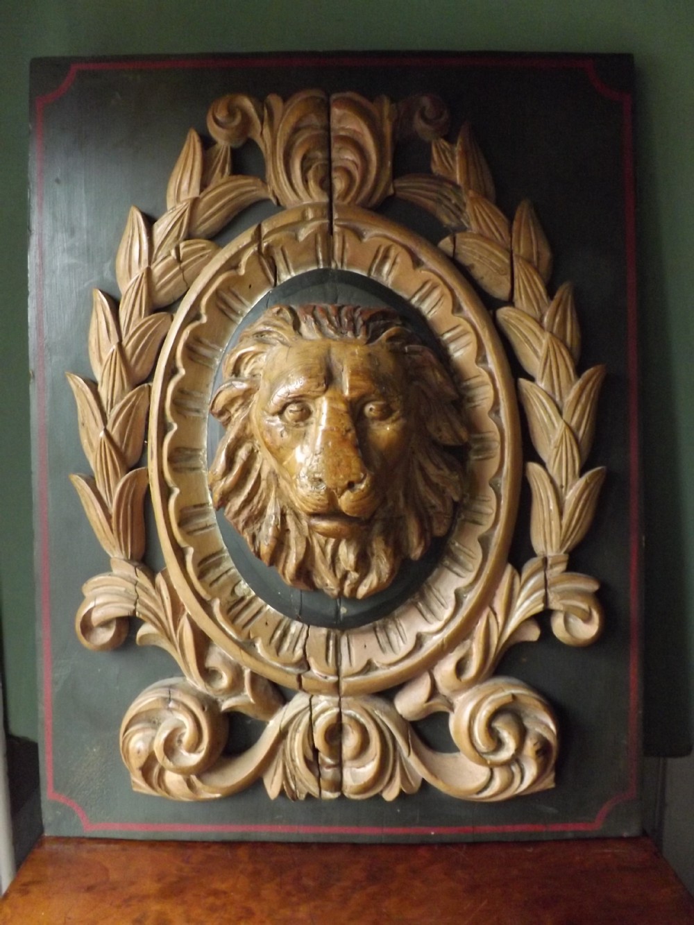c19th italian carved limewood relief panel