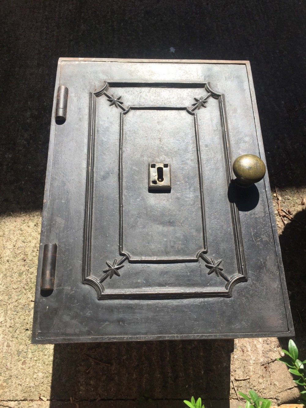 late c18thearly c19th george iii period castiron strongbox