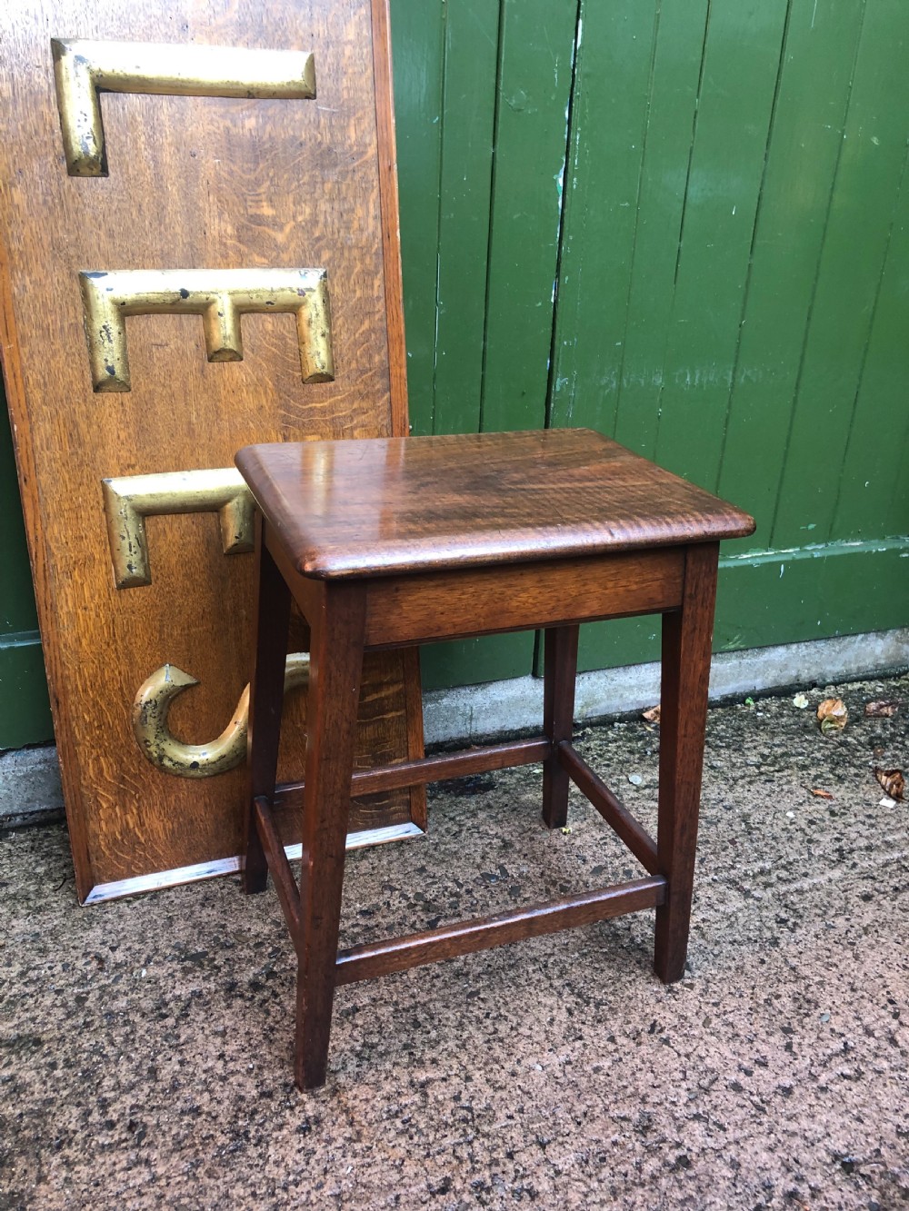 late c18thearly c19th george iii period mahogany rectangular joint stool